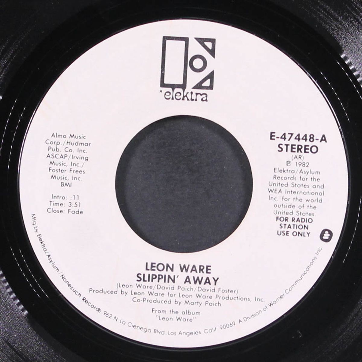 slippin' away / mono by LEON WARE