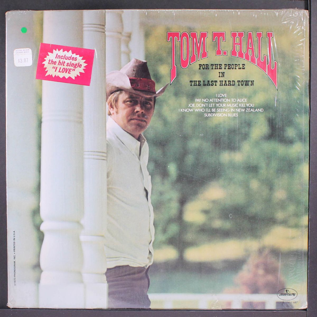 for the people in the last hard town by TOM T. HALL
