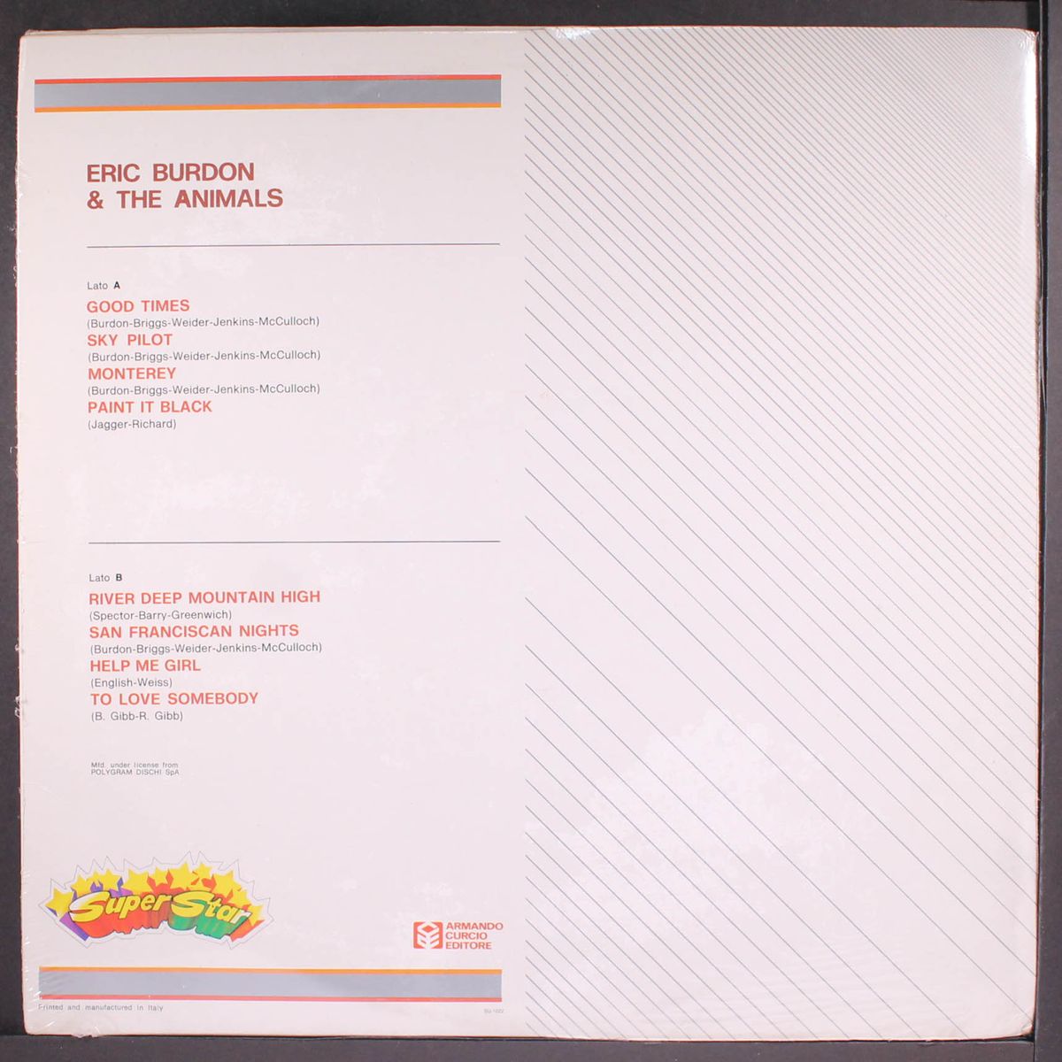 eric burdon & animals by ERIC BURDON & ANIMALS