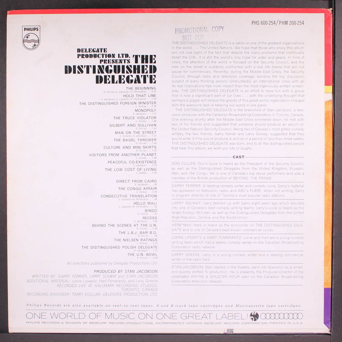 the distinguished delegate by SOUNDTRACK