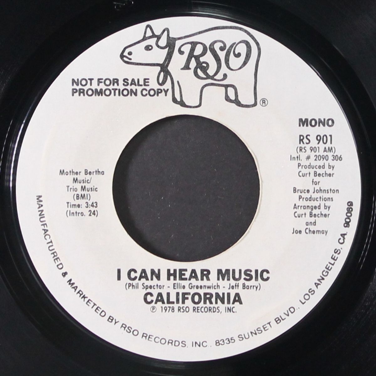 i can hear music / love's supposed to be that way by CALIFORNIA