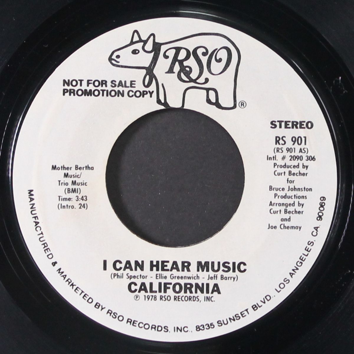 i can hear music / love's supposed to be that way by CALIFORNIA