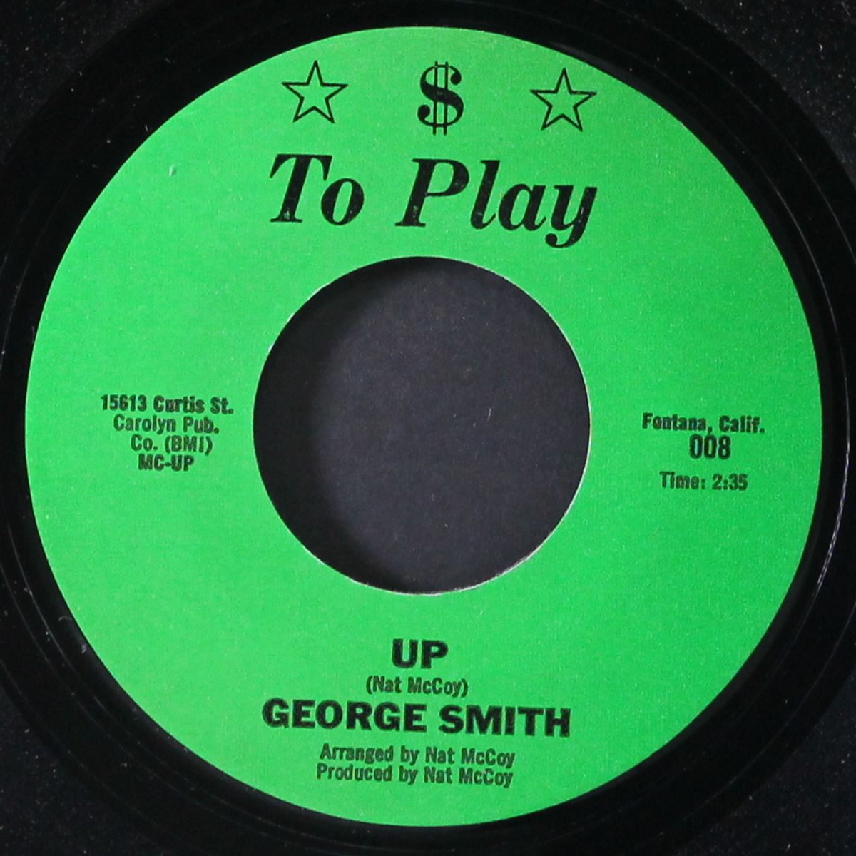 up / the blues is my roots by GEORGE SMITH