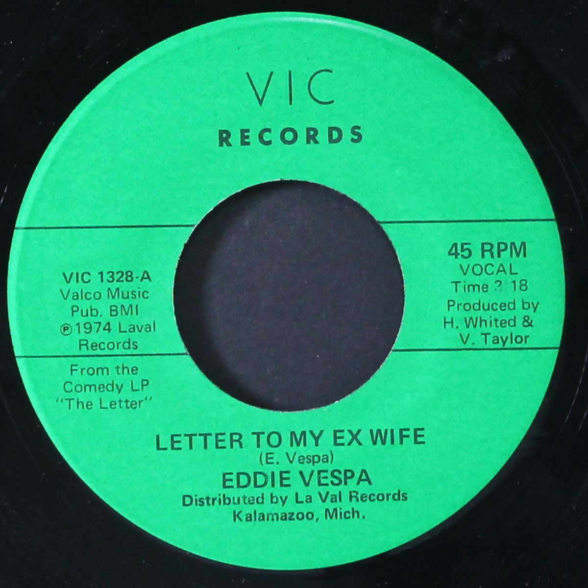 letter to my ex wife / i used to work in chicago by EDDIE VESPA