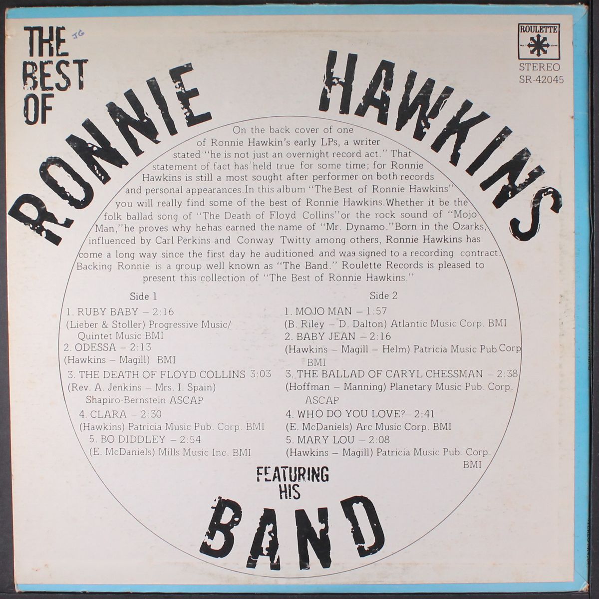 best of by RONNIE HAWKINS