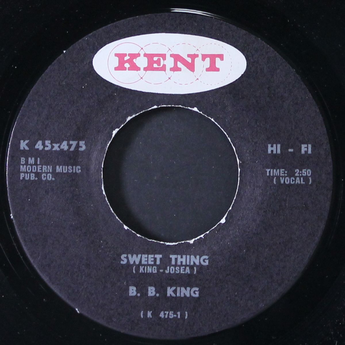 sweet thing / soul beat by B.B. KING