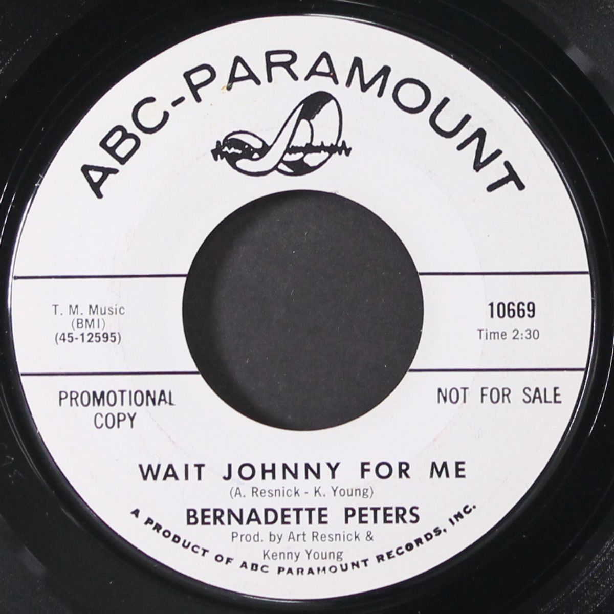 we'll start the party again / wait johnny for me by BERNADETTE PETERS