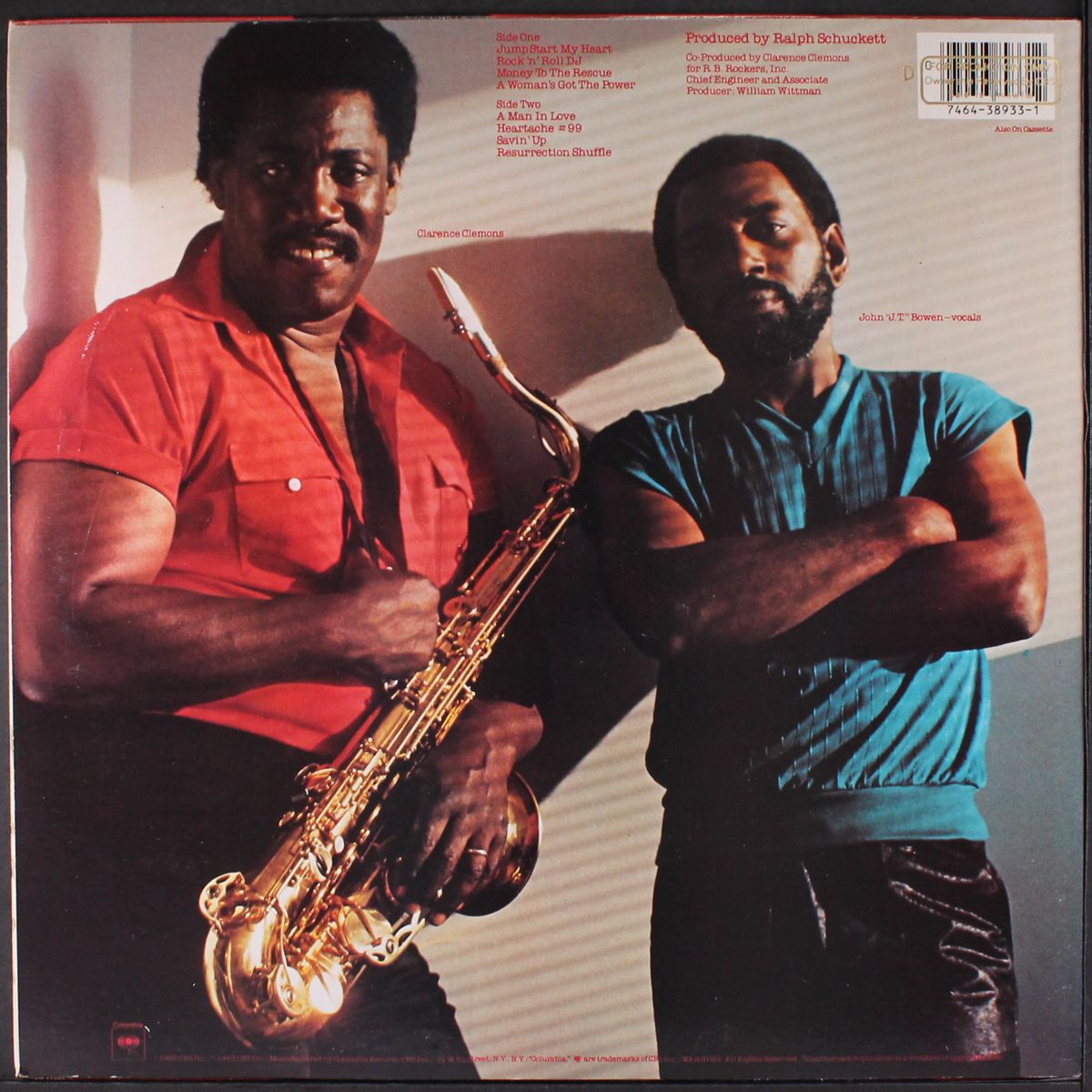 rescue by CLARENCE CLEMONS & RED BANK ROCKERS