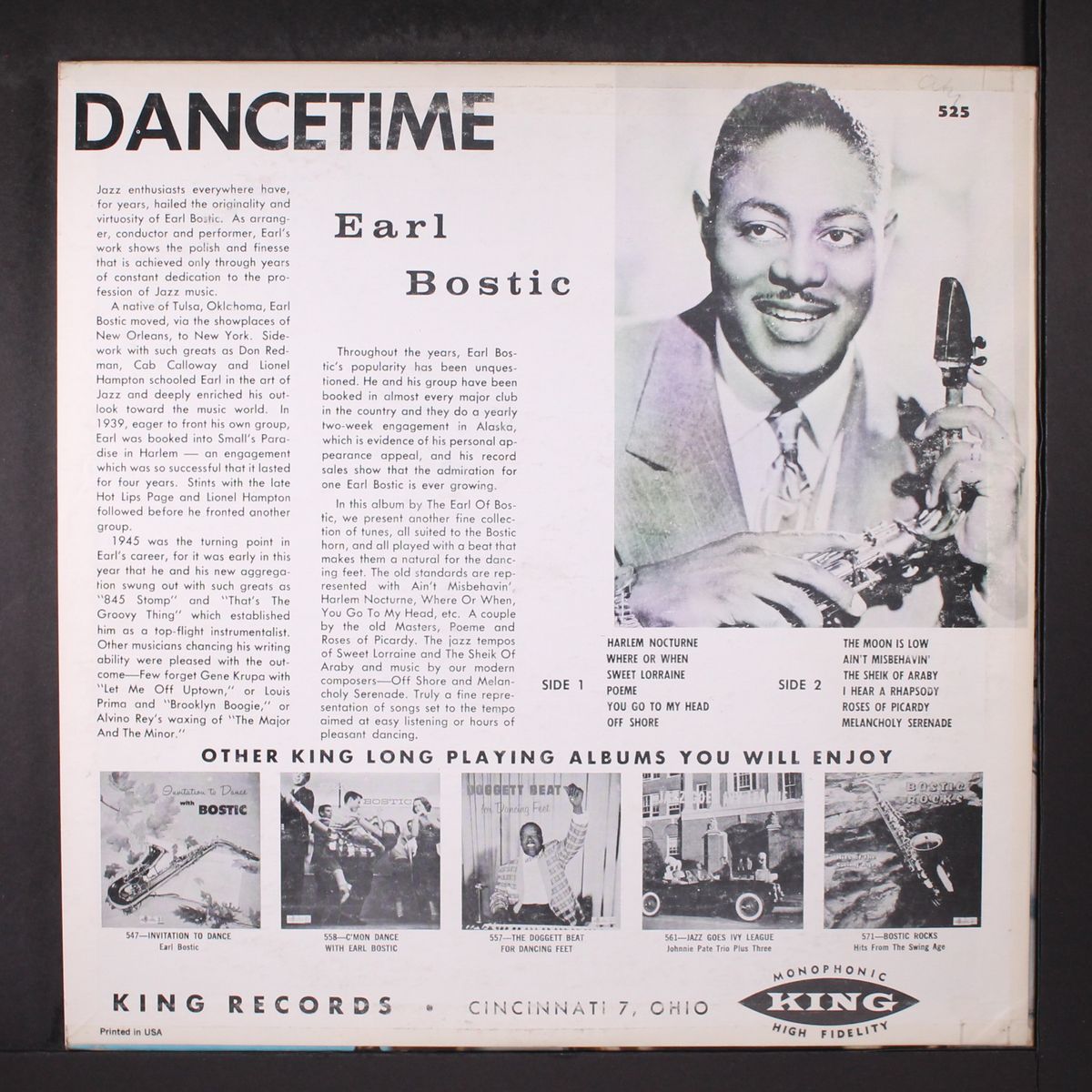 dance time by EARL BOSTIC