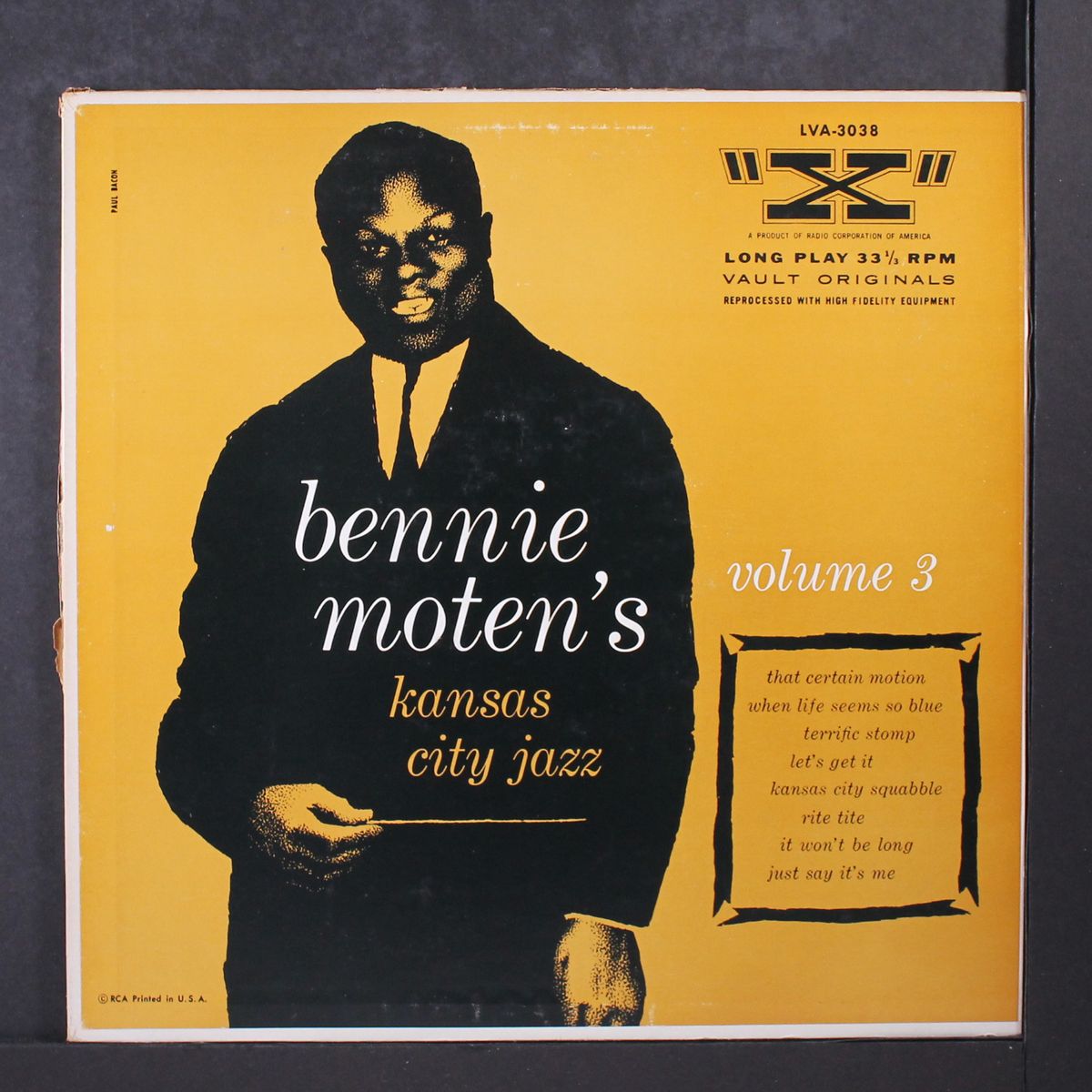 kansas city jazz, vol. 3 by BENNIE MOTEN