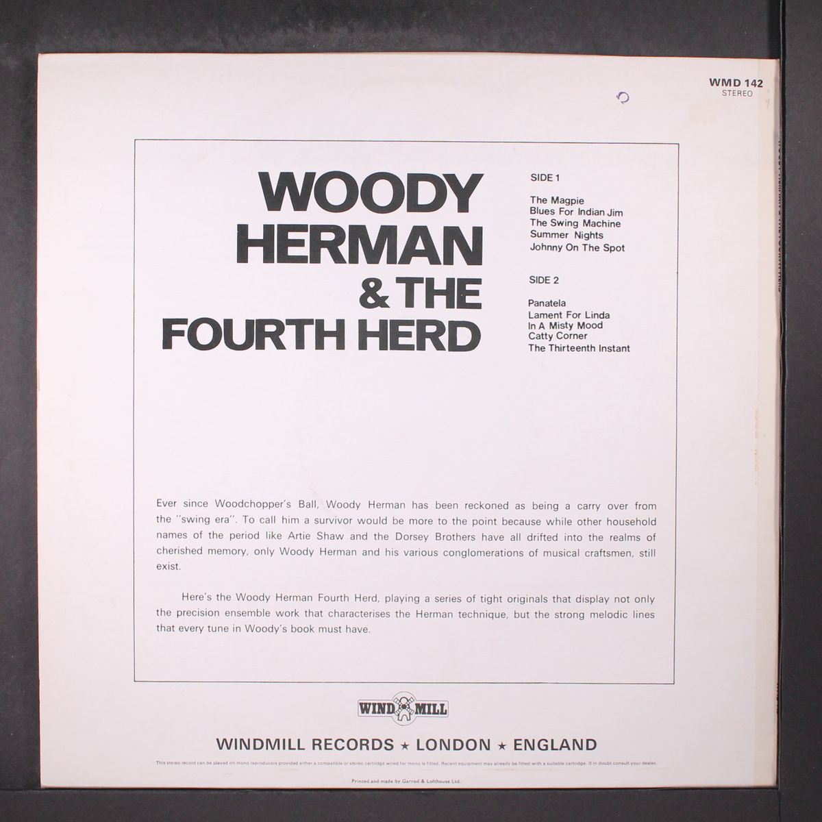 woody herman & the fourth herd by WOODY HERMAN
