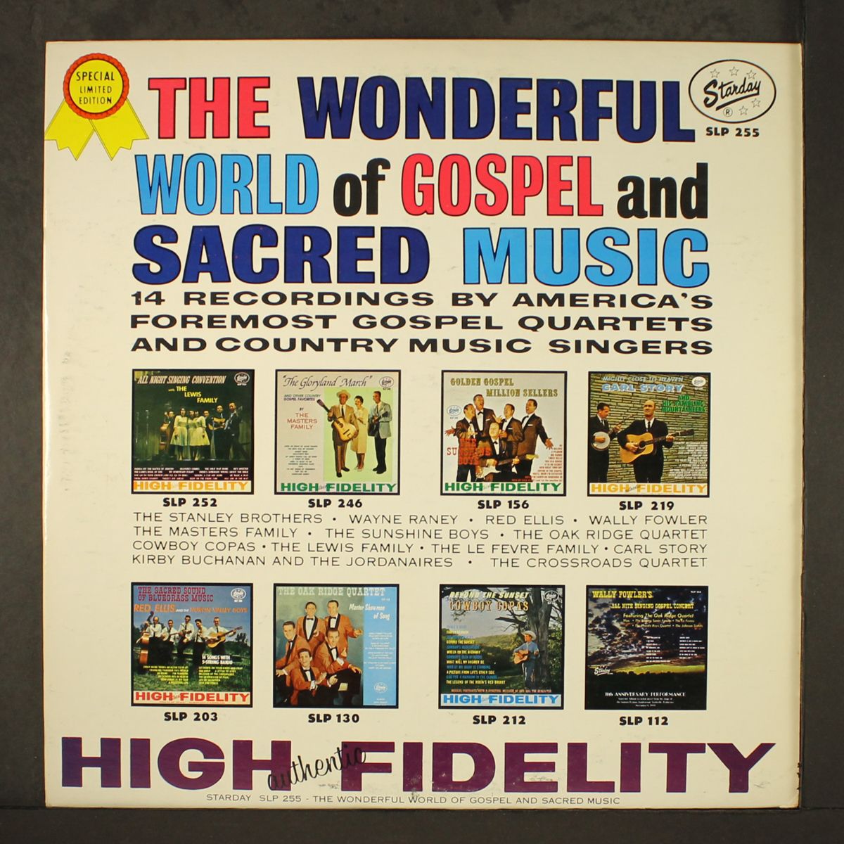 the wonderful world of gospel and sacred music by VARIOUS