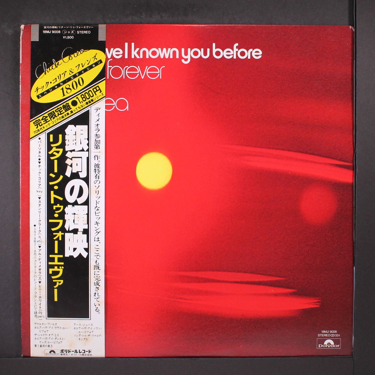where have i known you before by RETURN TO FOREVER