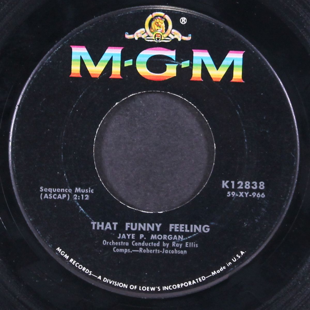 let my gal in the mountains / that funny feeling by JAYE P. MORGAN