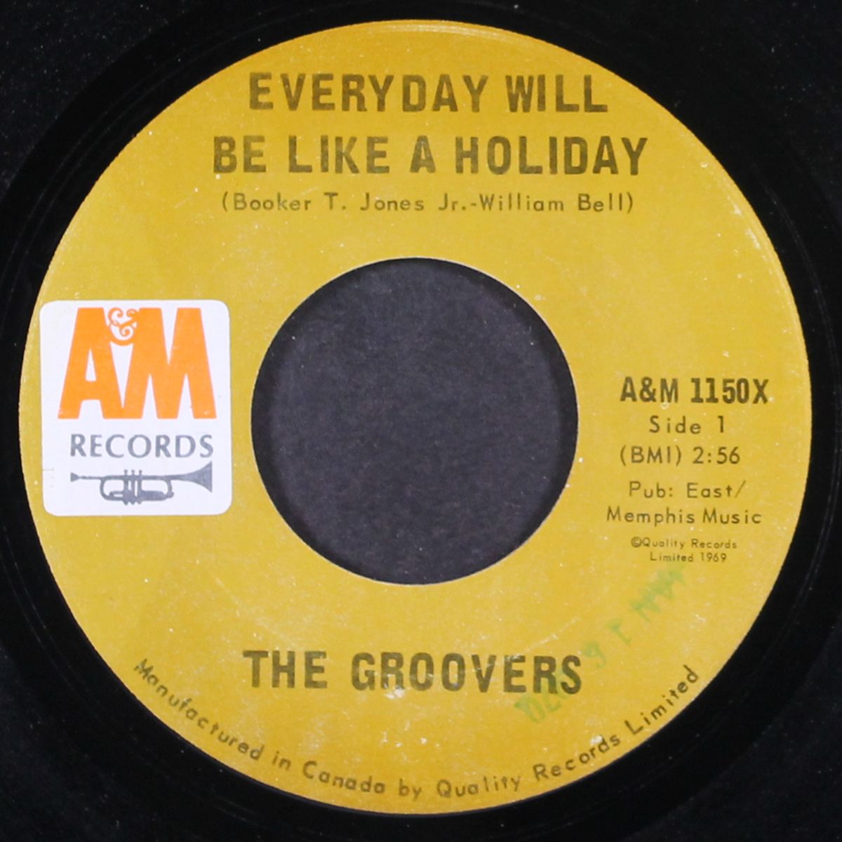ain't too proud to beg / everyday will be like a holiday by GROOVERS