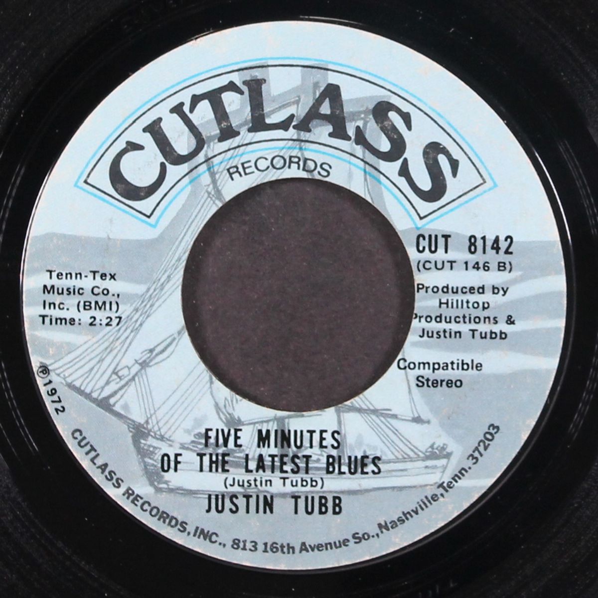 heaven 7-7203 / five minutes of the lastest blues by JUSTIN TUBB & NORMA GALLANT