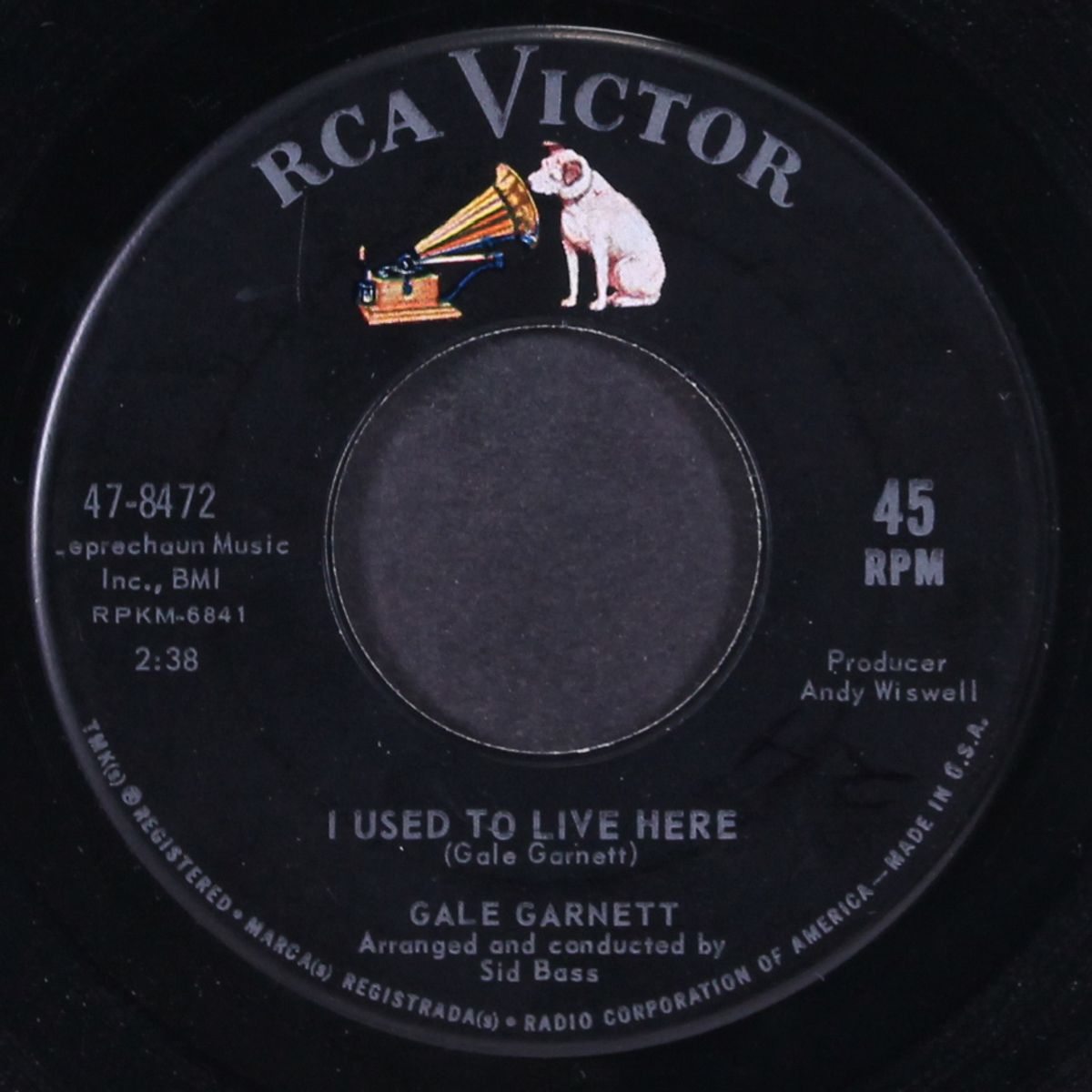 lovin' place / i used to live here by GALE GARNETT