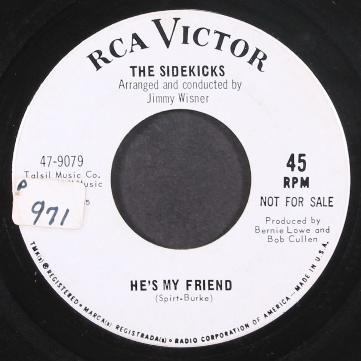 miss charlotte / he's my friend by SIDEKICKS