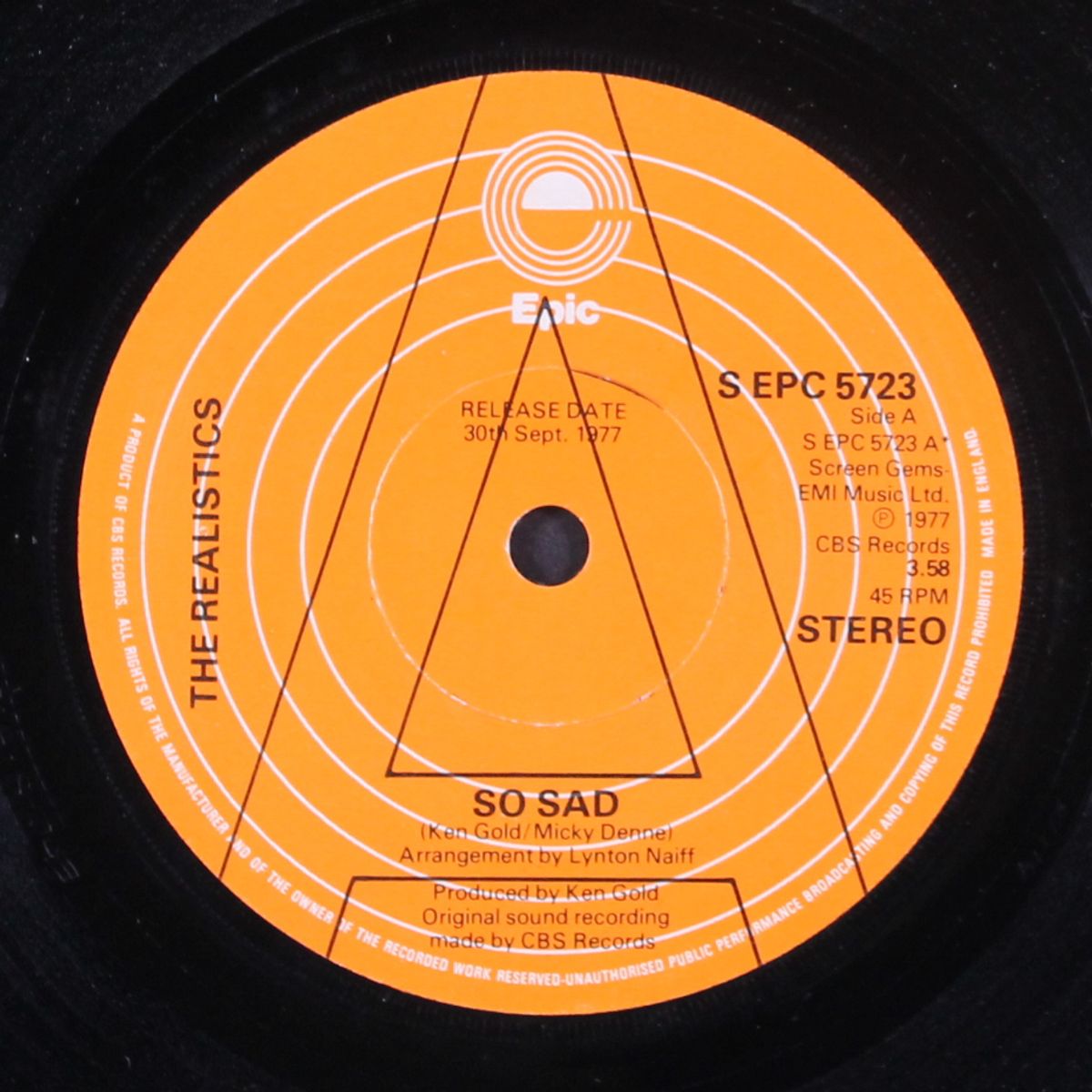 so sad / the magic that you do by REALISTICS