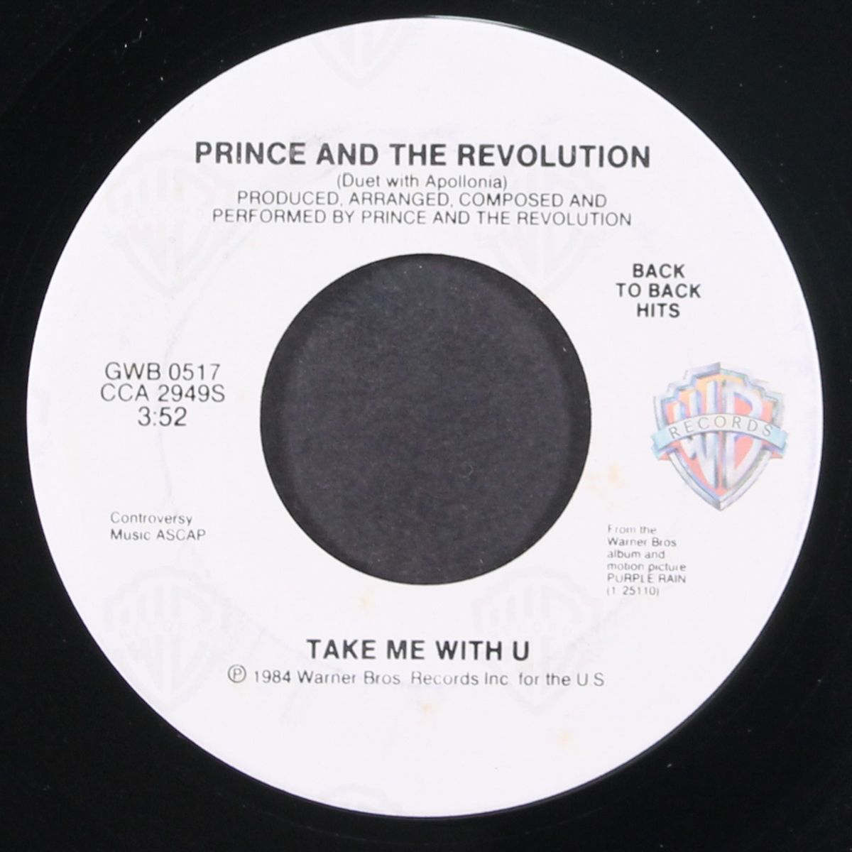 take me with u / i would die 4 u by PRINCE