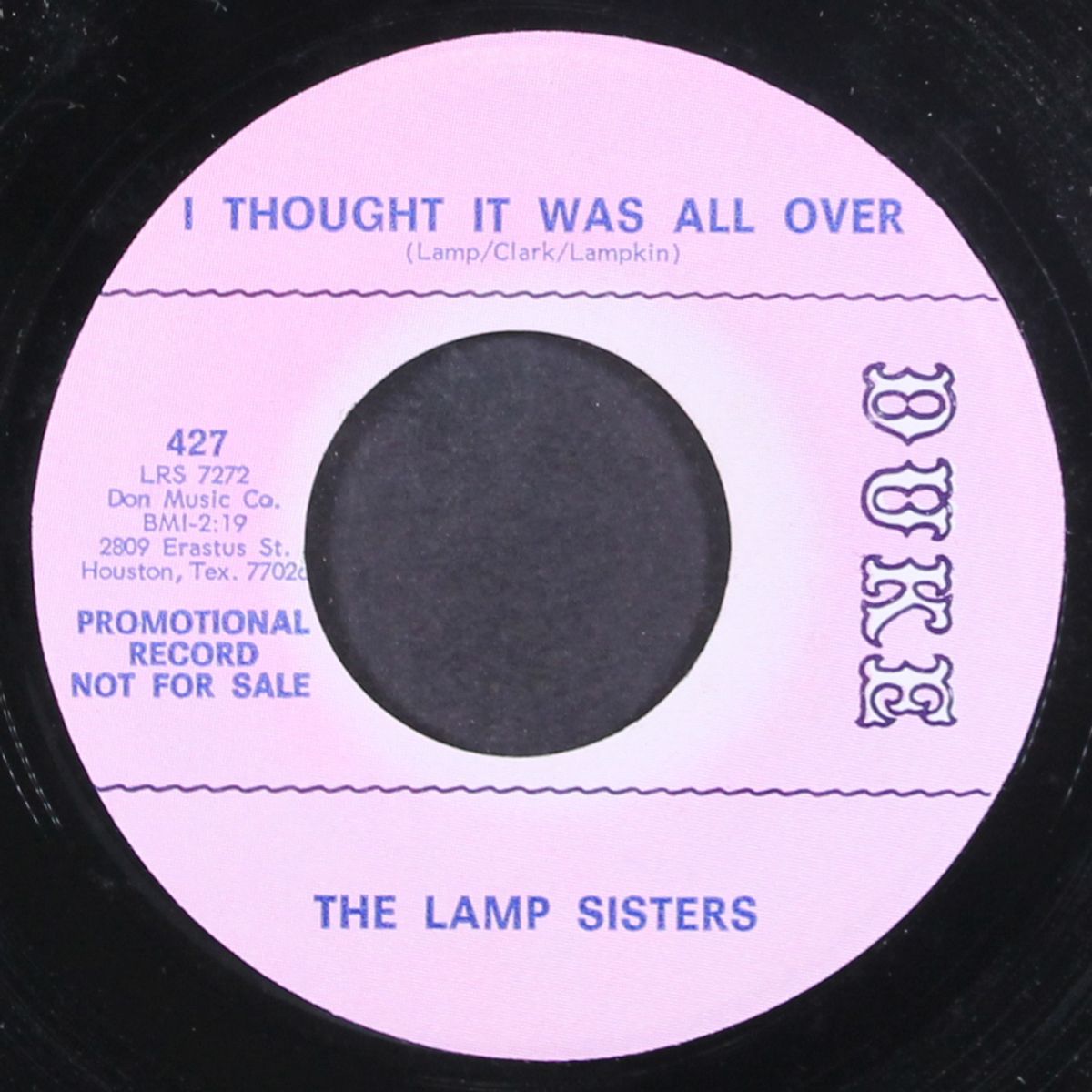 a woman with the blues / i thought it was all over by LAMP SISTERS