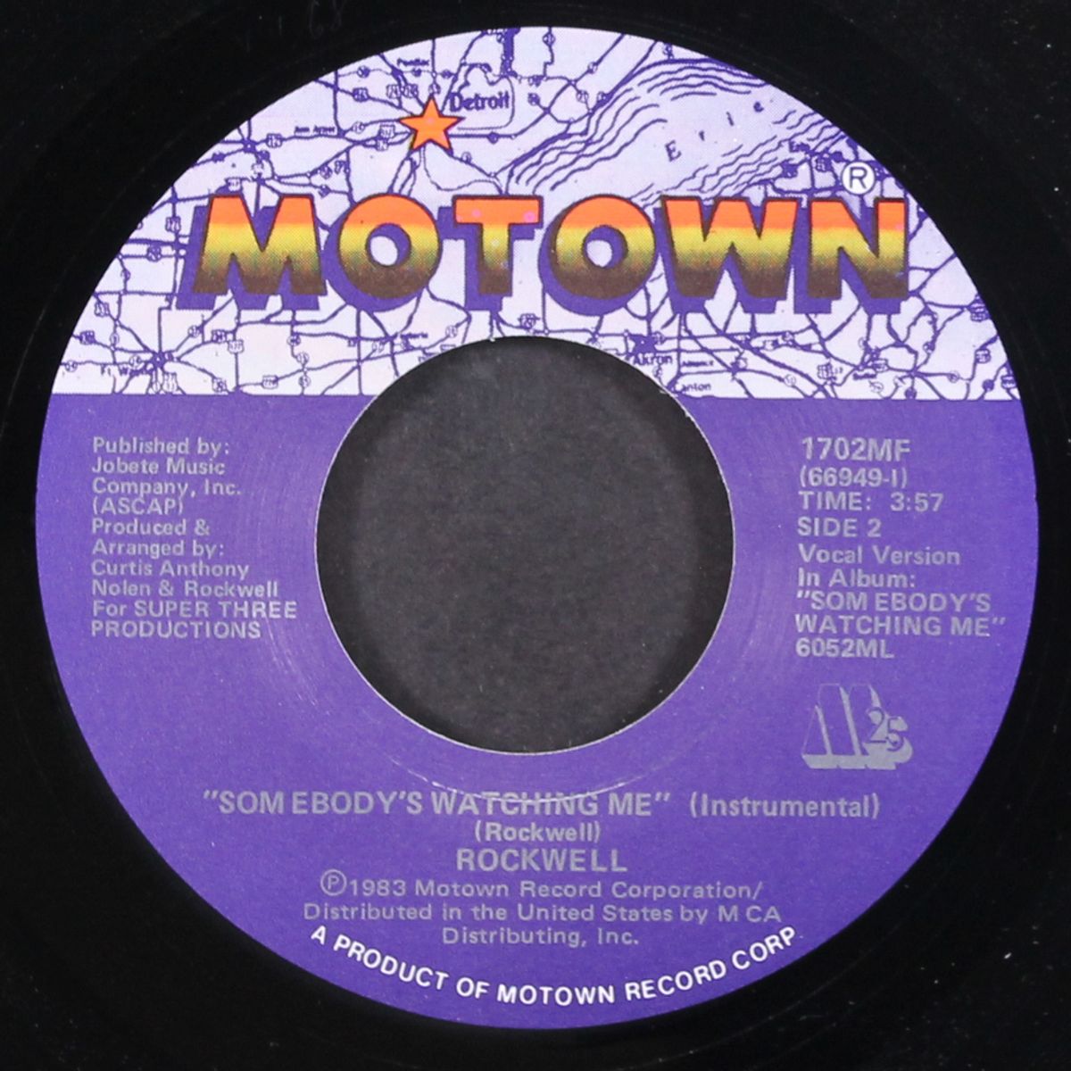 somebody's watching me / instrumental by ROCKWELL