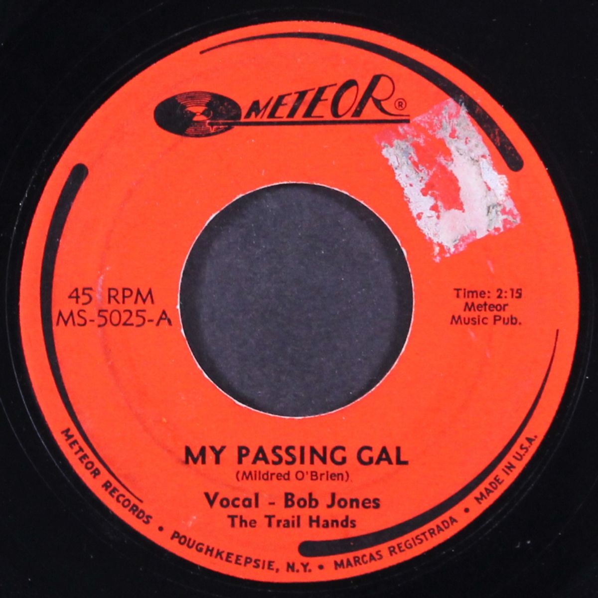 my passing gal / just between you & me by BOB JONES