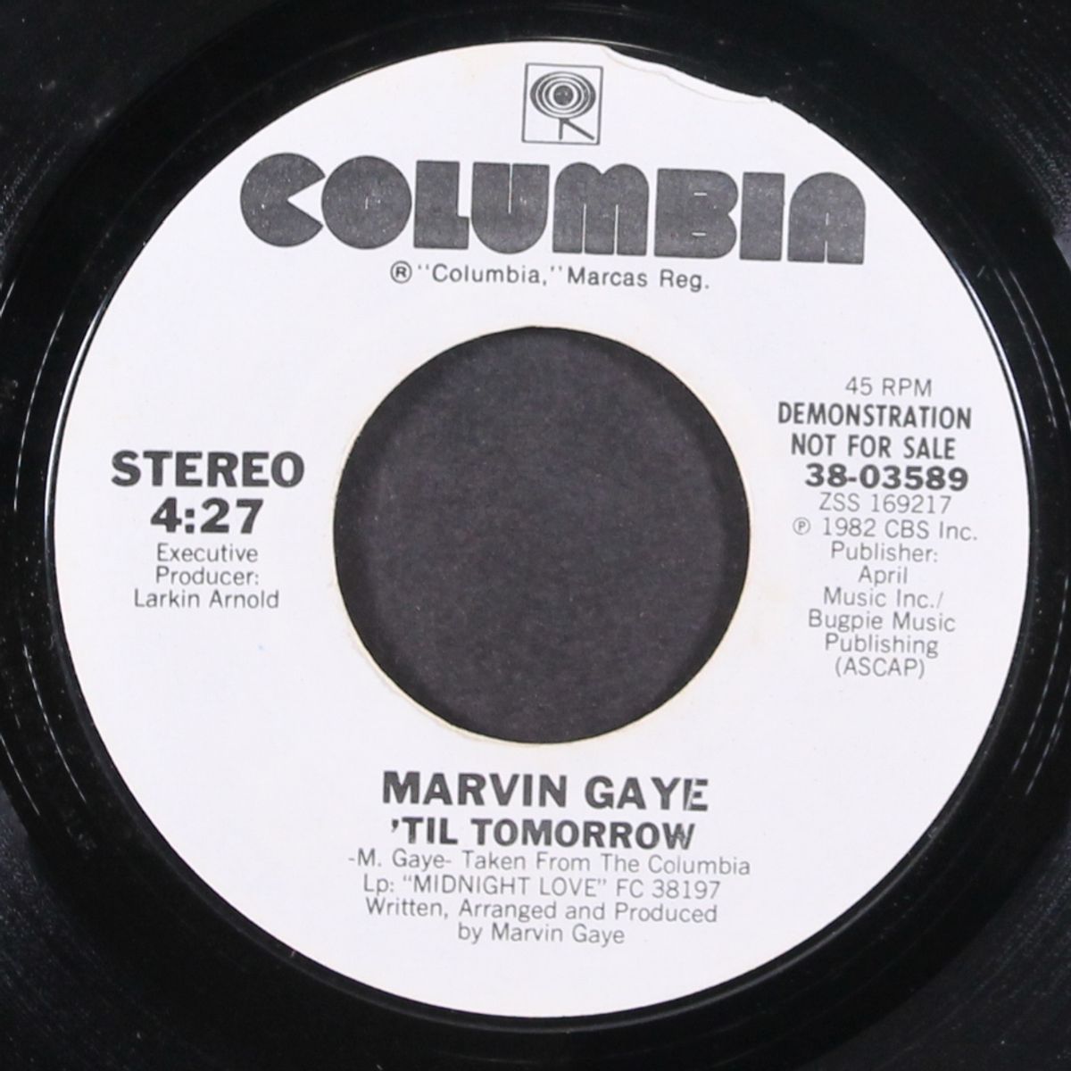 'til tomorrow / same by MARVIN GAYE