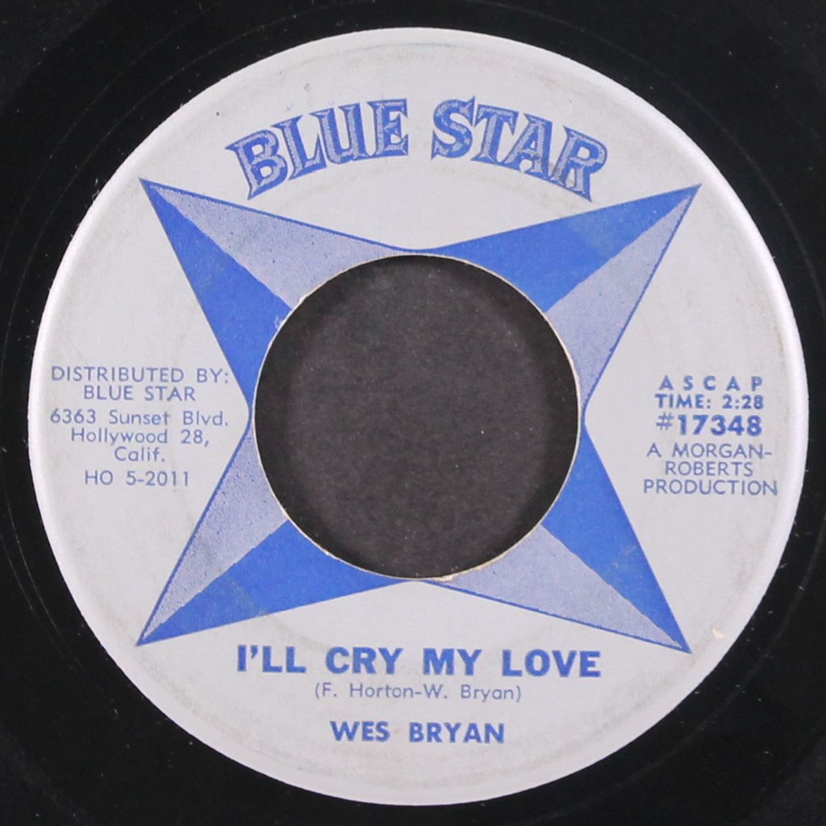 piere la fitte / i'll cry my love by WES BRYAN