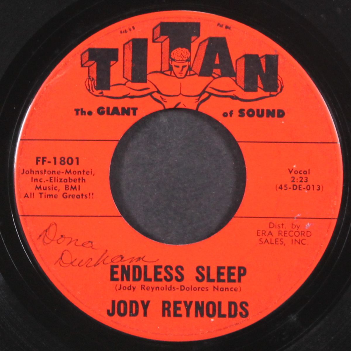 endless sleep / western movies by JODY REYNOLDS / OLYMPICS