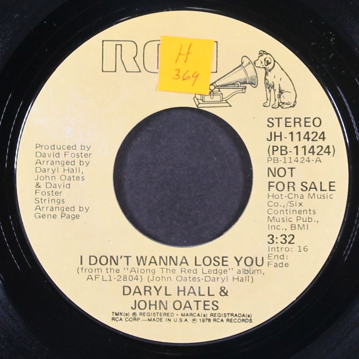 i don't wanna lose you by DARYL HALL & JOHN OATES