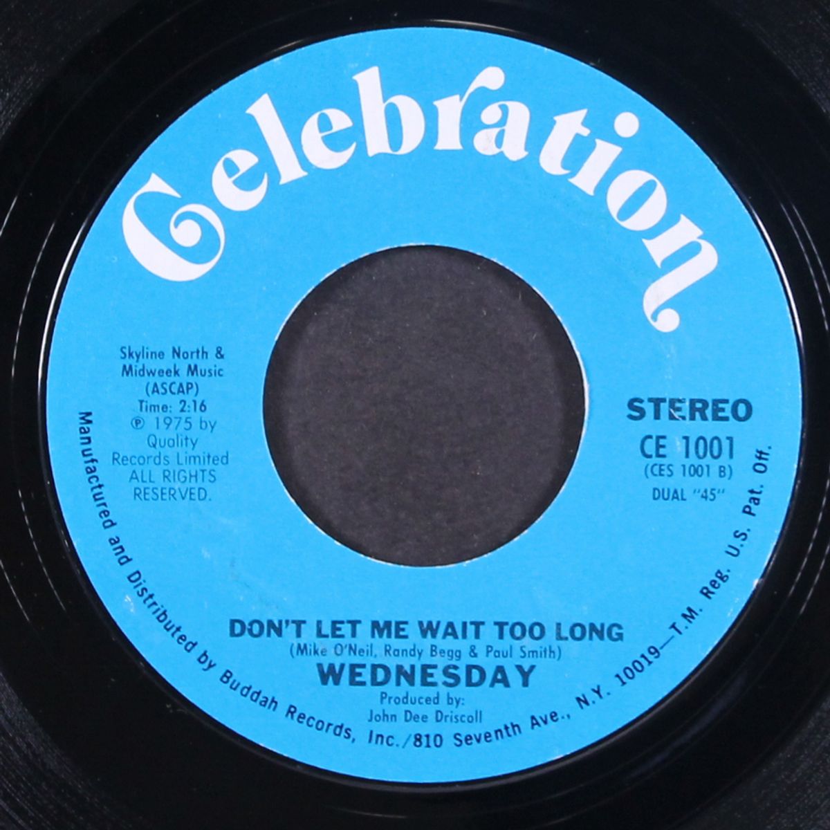 loving you baby / don't let me wait too long by WEDNESDAY