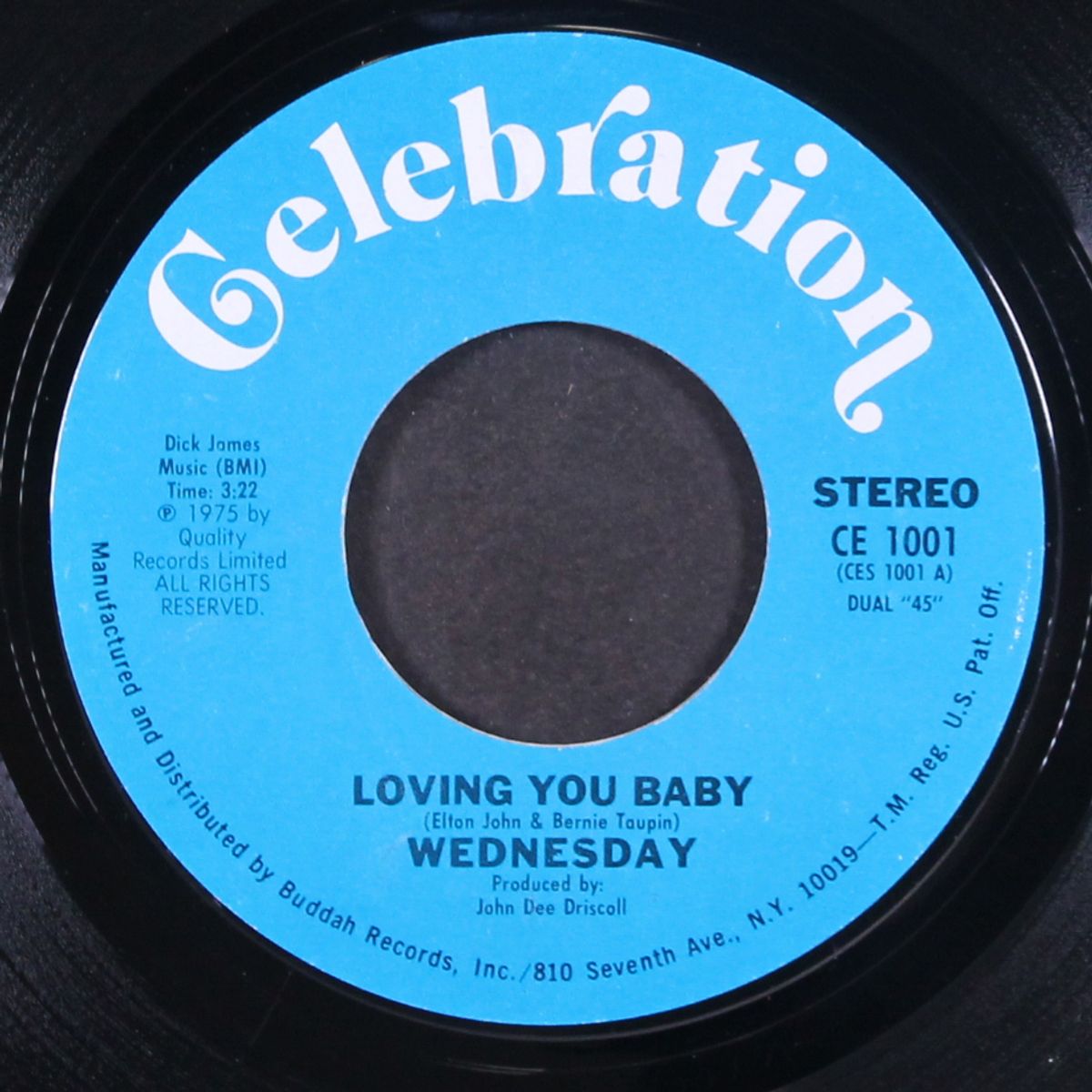 loving you baby / don't let me wait too long by WEDNESDAY