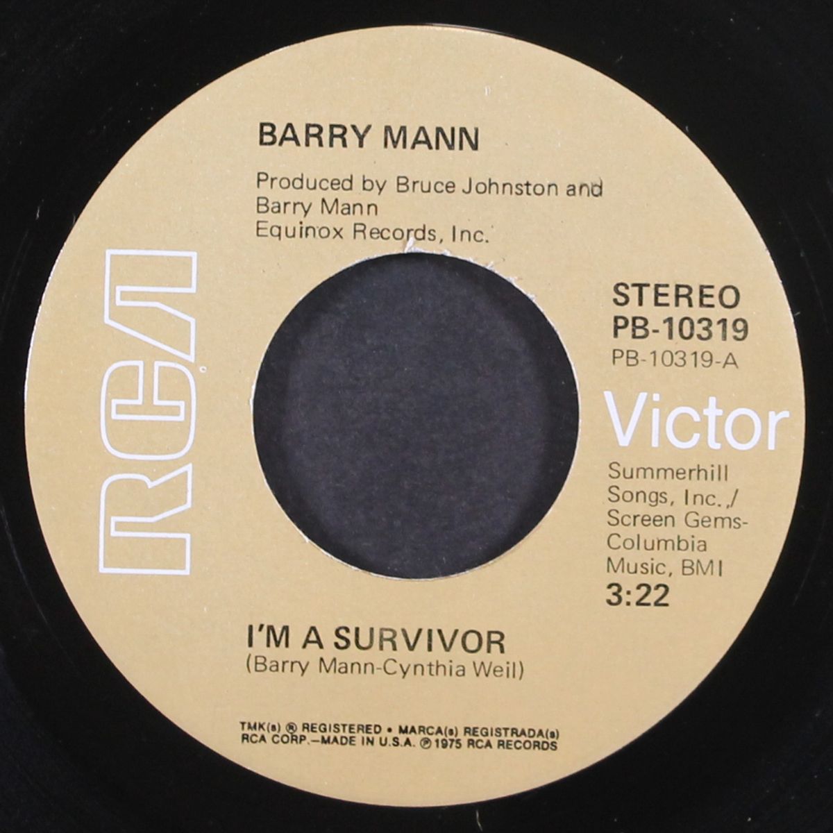 i'm a survivor by BARRY MANN