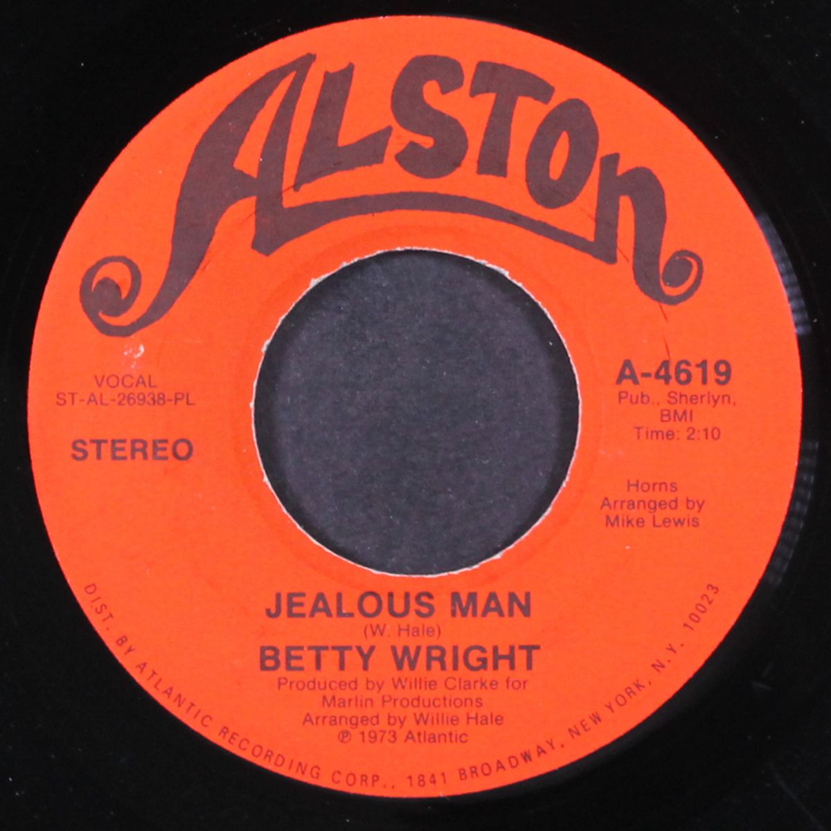 let me be your lovemaker / jealous man by BETTY WRIGHT