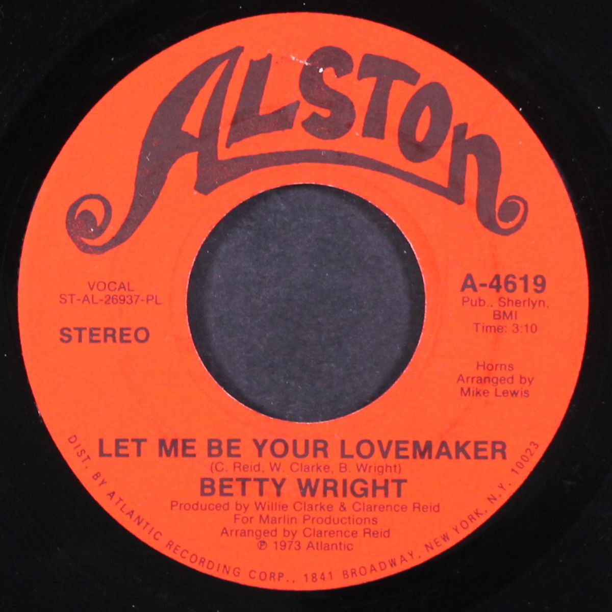 let me be your lovemaker / jealous man by BETTY WRIGHT