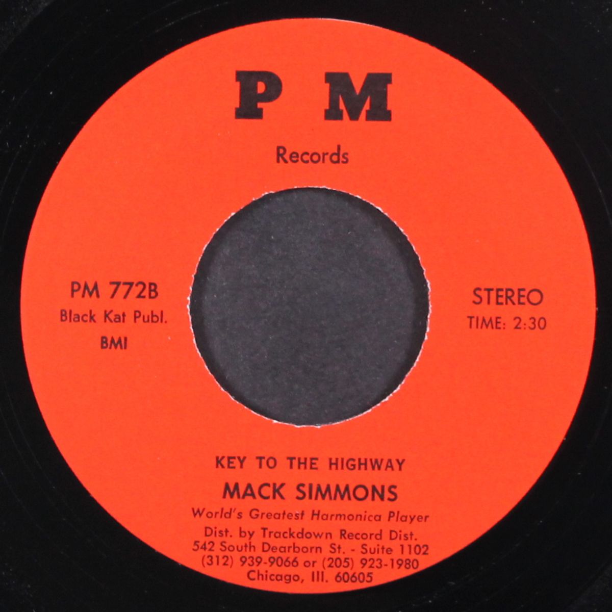 inflation blues / key to the highway by MACK SIMMONS