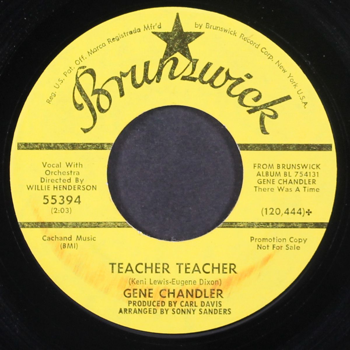 teacher teacher by GENE CHANDLER