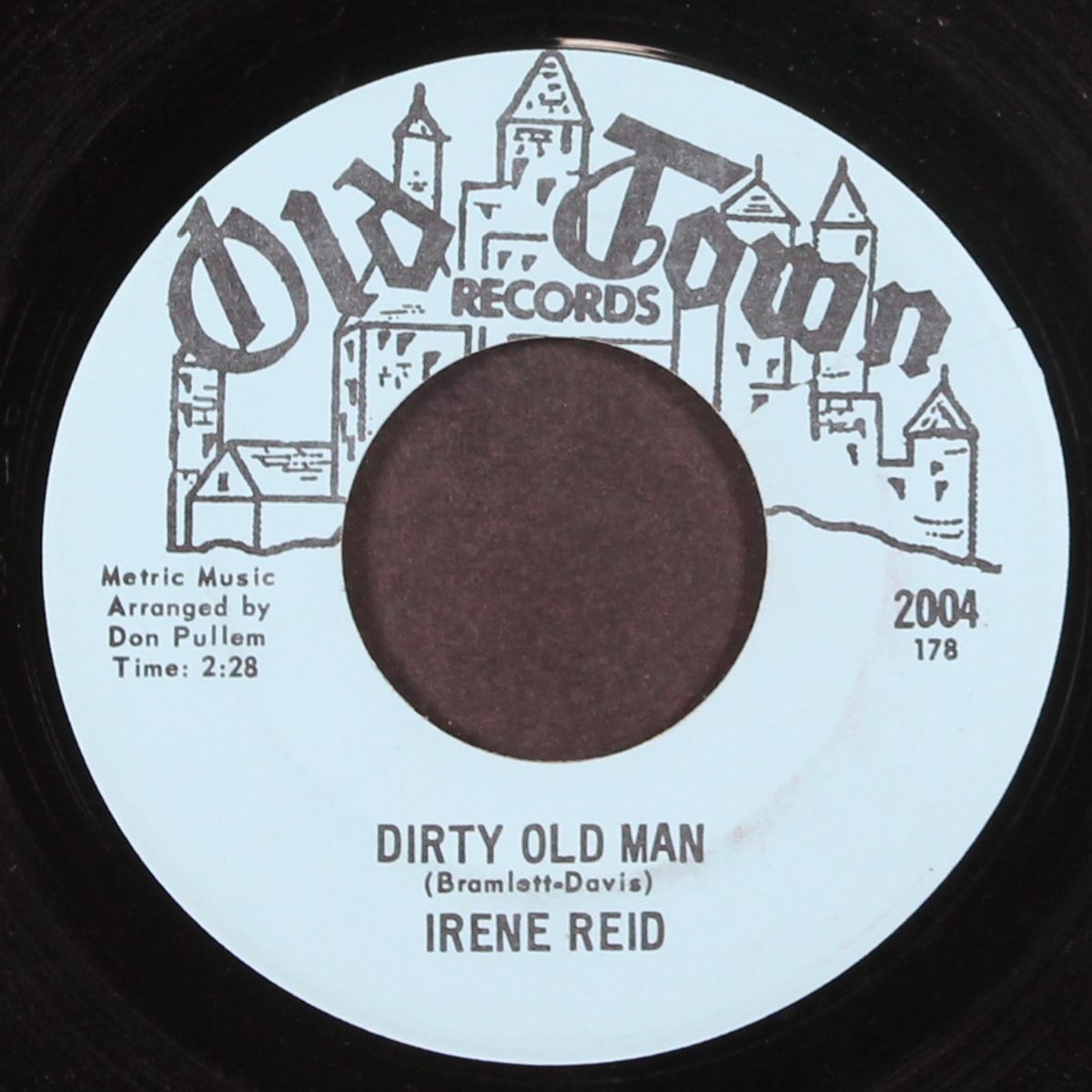 dirty old man / just loving you by IRENE REID