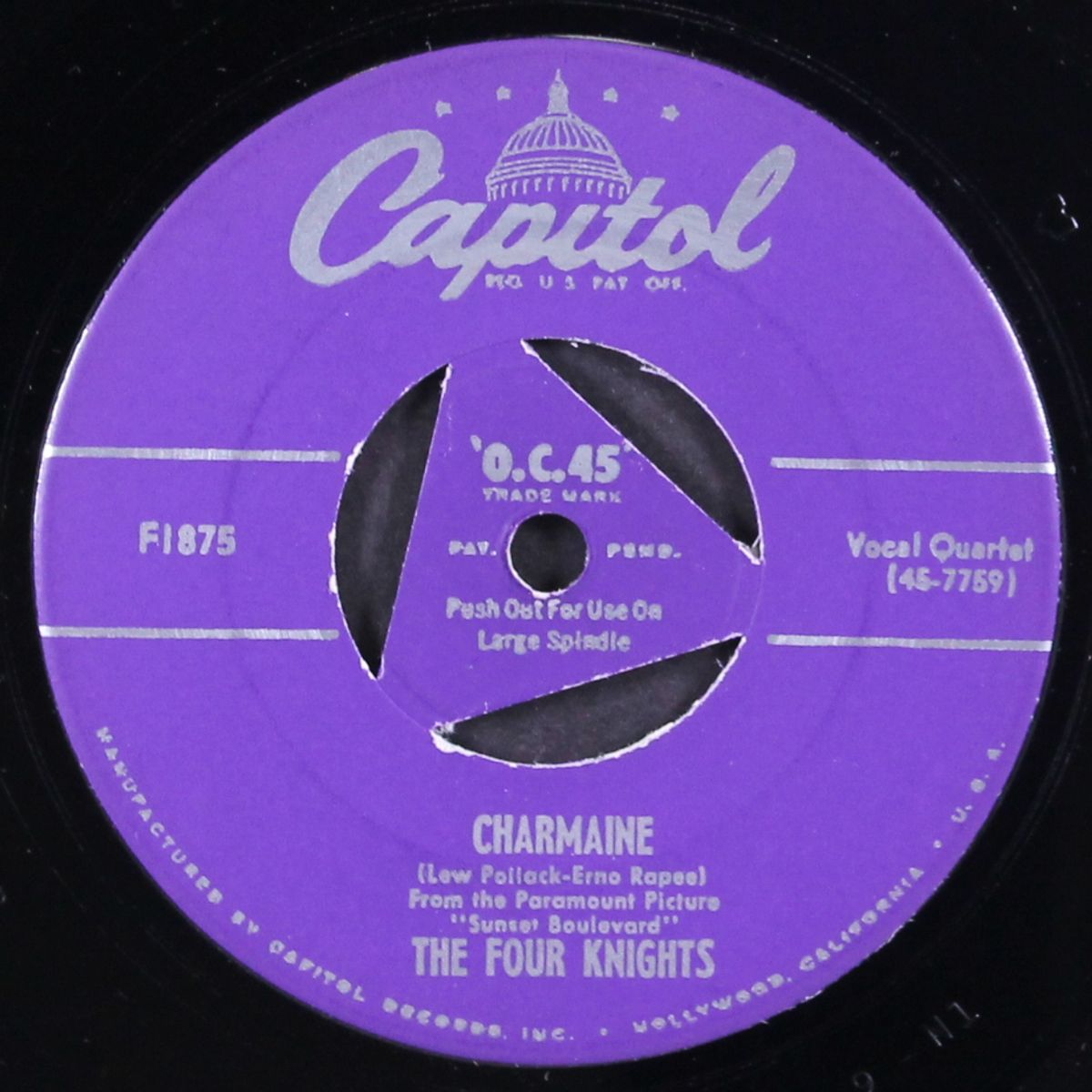 cry / charmaine by FOUR KNIGHTS