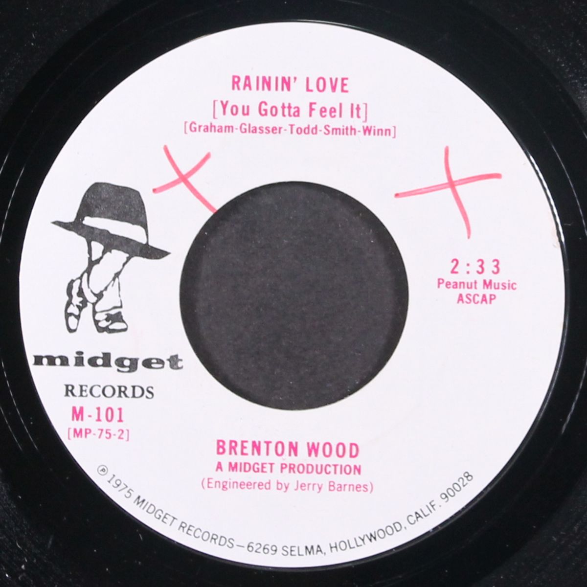 all that jazz / rainin' love by BRENTON WOOD