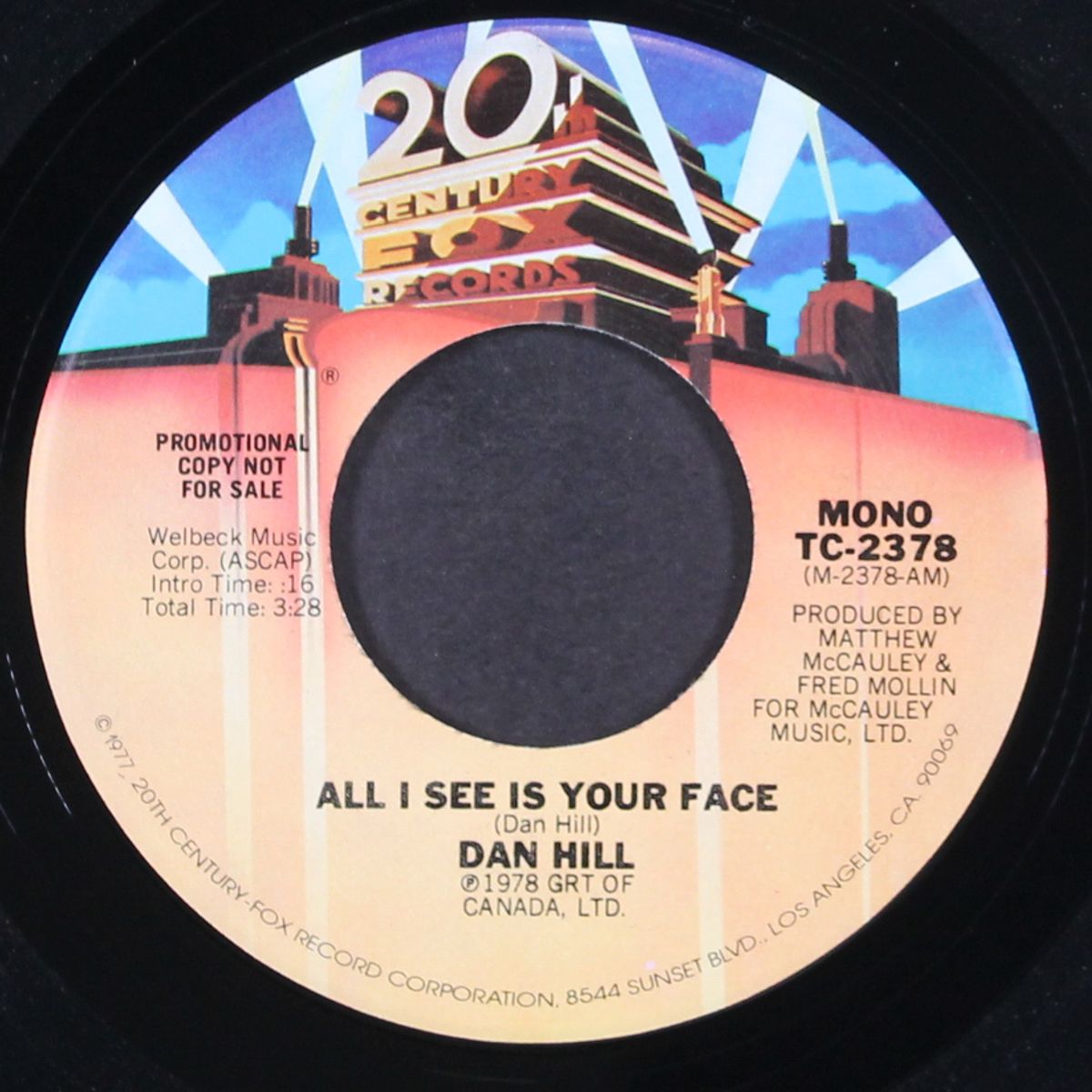 al i see is your face by DAN HILL