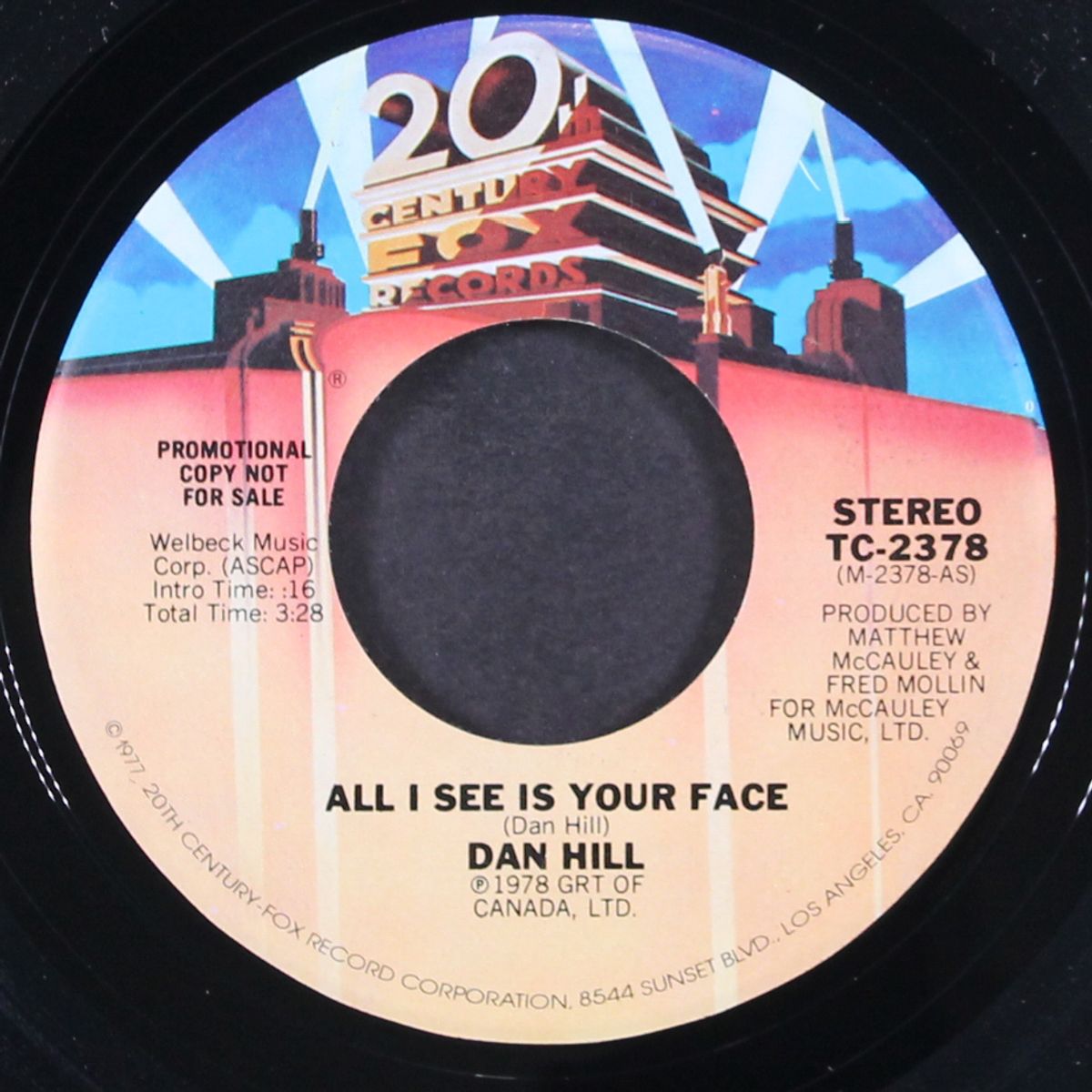 al i see is your face by DAN HILL
