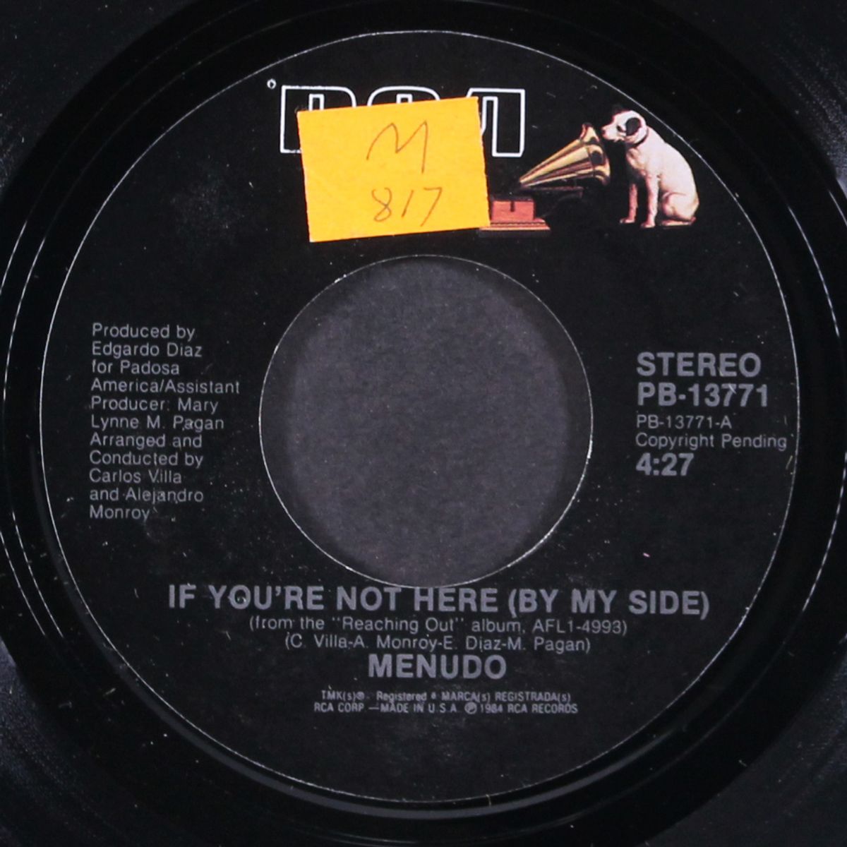 if you're not here / that's what you do by MENUDO