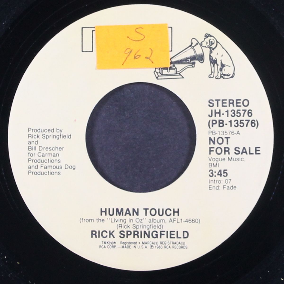 human touch / mono by RICK SPRINGFIELD
