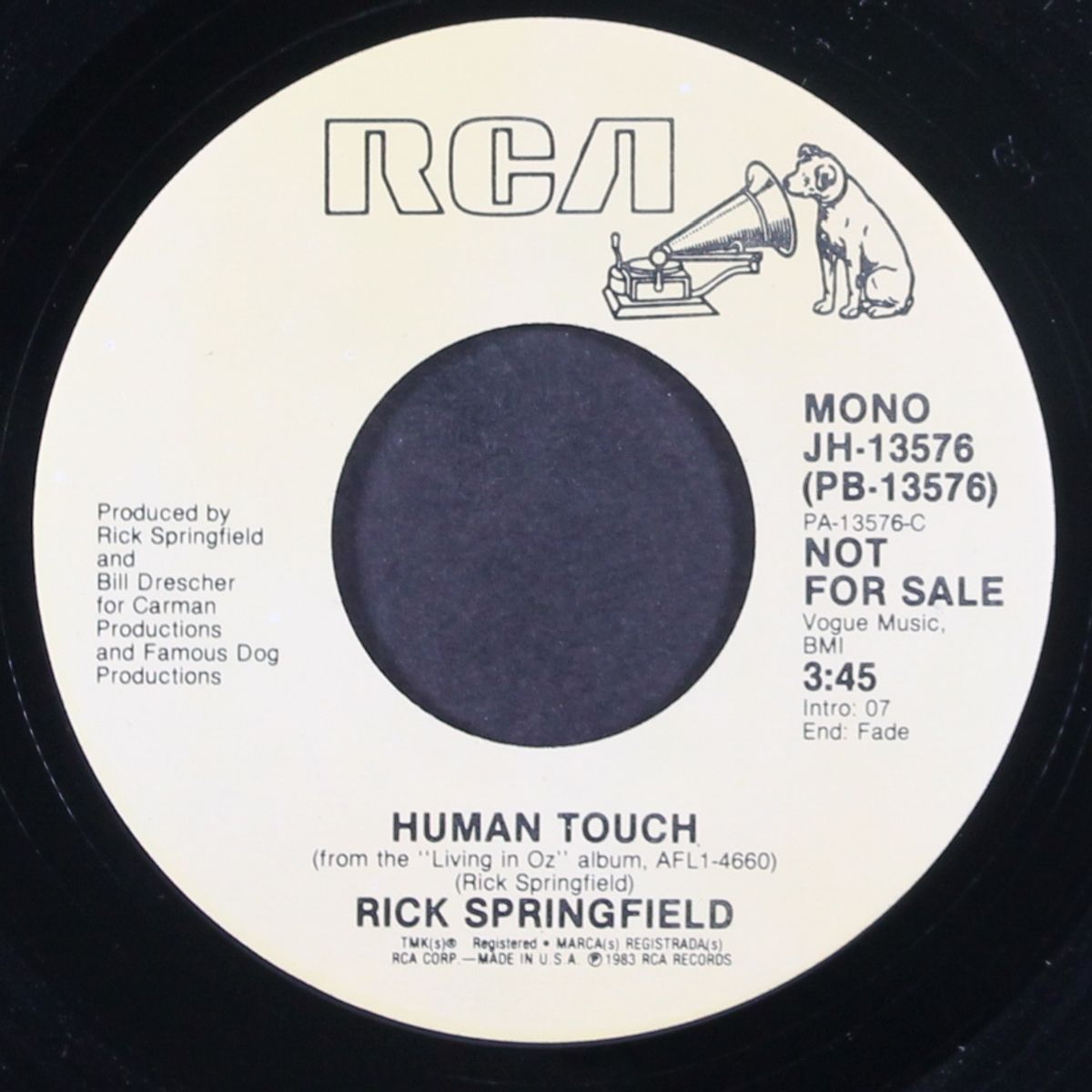 human touch / mono by RICK SPRINGFIELD