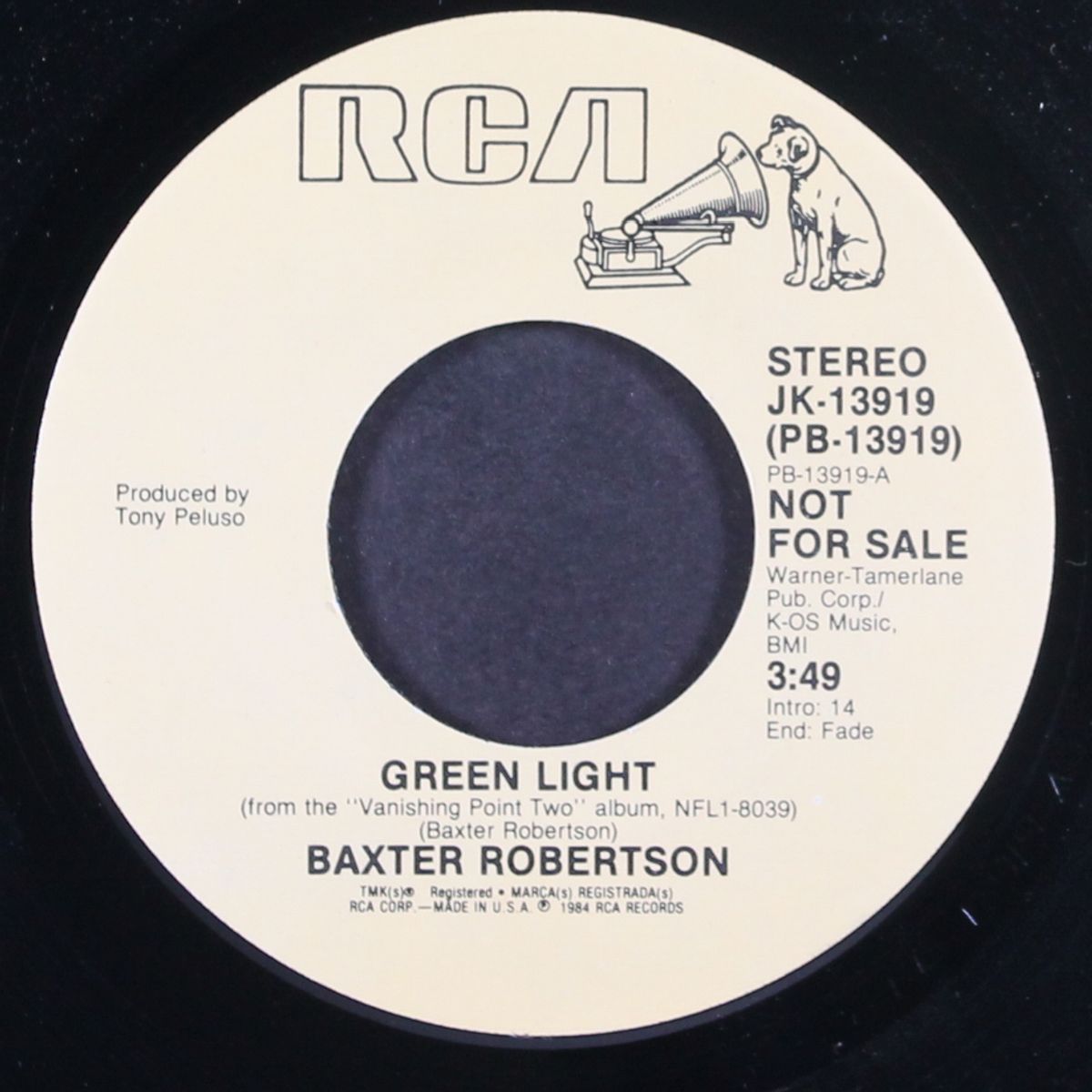 green light / same by BAXTER ROBERTSON