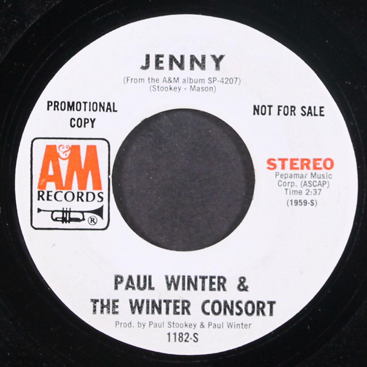 jenny by PAUL WINTER & WINTER CONSORT