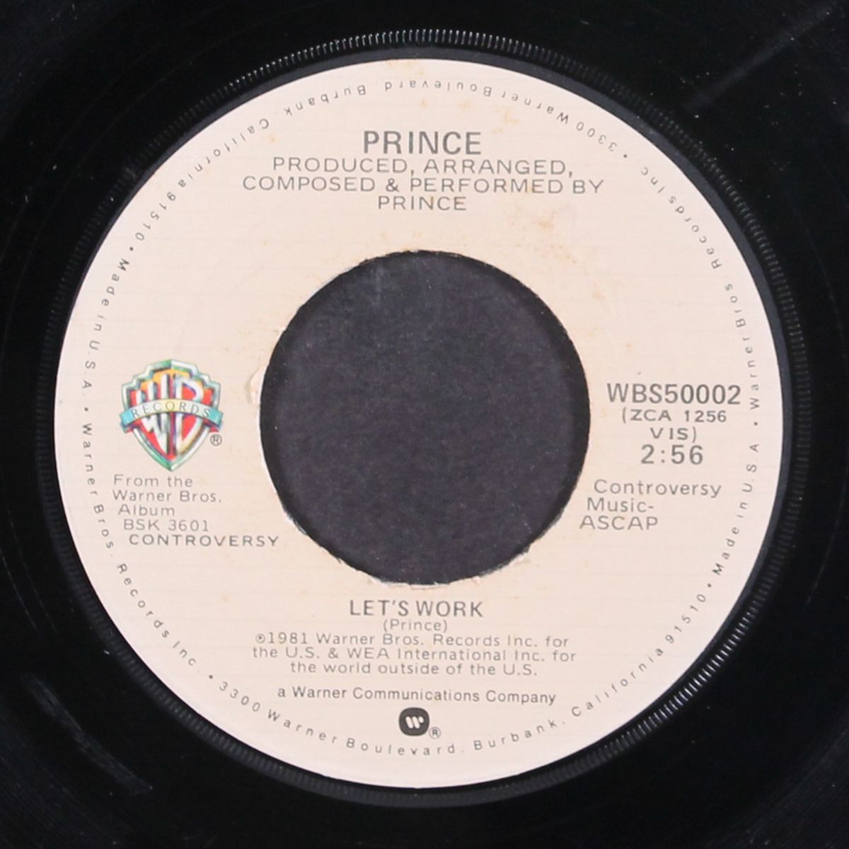 let's work / ronnie, talk to russia by PRINCE