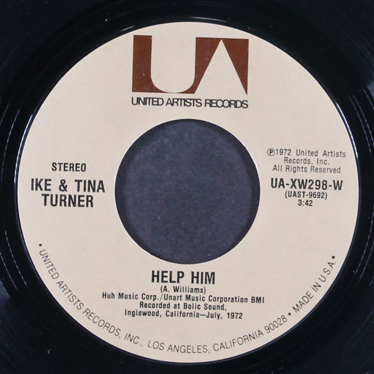 nutbush city limits / help him by IKE & TINA TURNER
